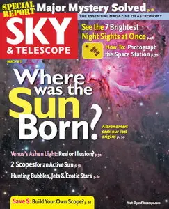 Sky & Telescope Magazine March 2012