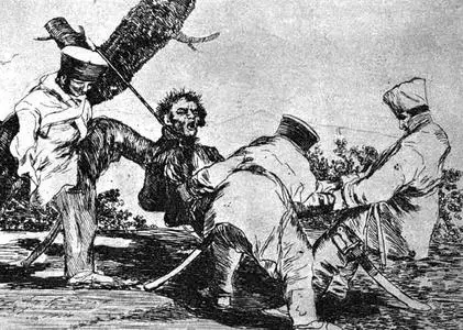 Los Desastres de La Guerra by  Francisco Goya
