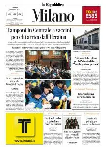 la Repubblica Milano - 14 Marzo 2022