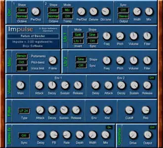 Bojo software Impulse  v1.0 VST (PC)