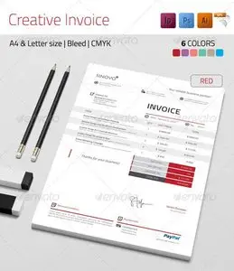 GraphicRiver Creative Invoice
