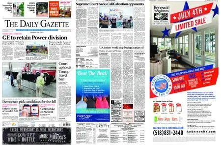 The Daily Gazette – June 27, 2018