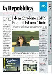 la Repubblica - 8 Marzo 2018