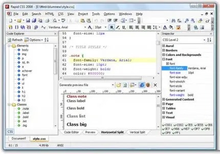 Blumentals Rapid CSS 2008 v9.3.0.101 Retail CRD