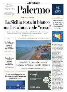 la Repubblica Palermo - 21 Agosto 2021