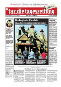 Tageszeitung TAZ vom 12 August 2011