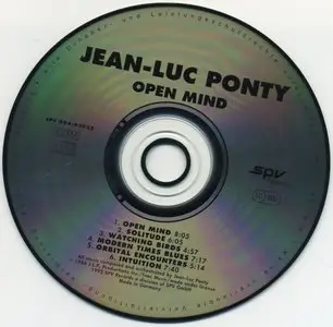 Jean-Luc Ponty - Open Mind (1984) {SPV CD 084-93922}