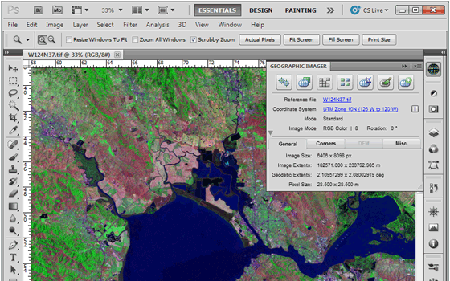 Avenza Geographic Imager for Adobe Photoshop 6.1