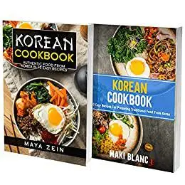 Korean Cookbook: 2 Books in 1: 125 Recipes For Bibimbap And Traditional Food From Korea