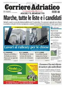 Corriere Adriatico Ascoli - 23 Agosto 2022