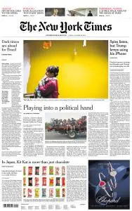 International New York Times - 26 October 2018