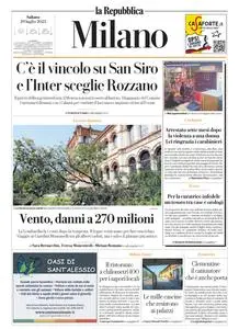 la Repubblica Milano - 29 Luglio 2023