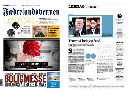 Fædrelandsvennen – 10. mars 2018