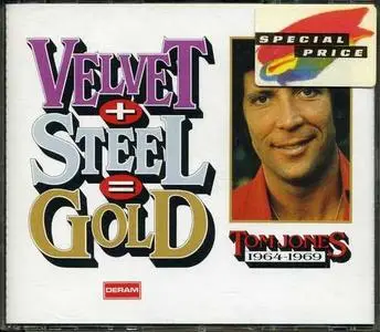 Tom Jones - Velvet+Steel=Gold 1964-1969 (3CD, 1993)