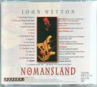 John Wetton - Nomansland: Live In Poland May 1998 (1999) {Japan 1st Press}