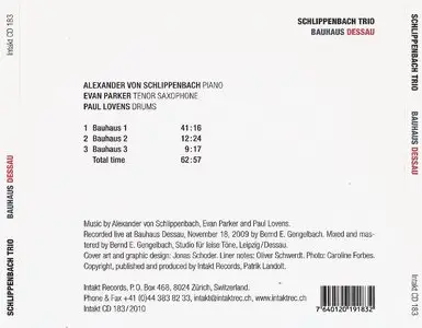 Schlippenbach Trio - Bauhaus Dessau (2010) {Intakt}