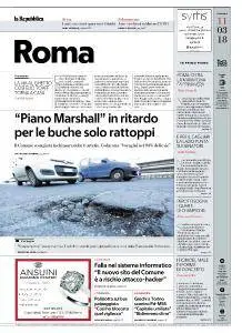 la Repubblica Roma - 11 Marzo 2018