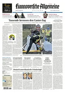 Hannoversche Allgemeine Zeitung - 08.11.2010