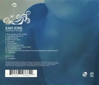 Kaki King - Dreaming Of Revenge (2008) {Cooking Vinyl}