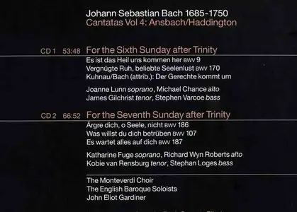 Bach - Cantatas Vol.4 Gardiner