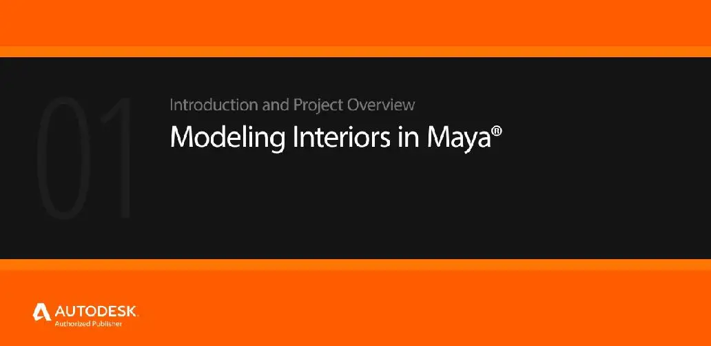 Modeling Interiors in Maya