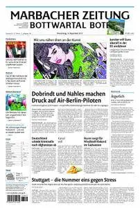 Marbacher Zeitung - 14. September 2017