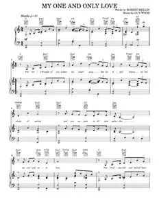 My One And Only Love - Dean Martin, Frank Sinatra, June Christy, Sting (Piano-Vocal-Guitar)