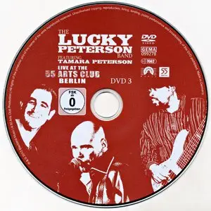 The Lucky Peterson Band featuring Tamara Peterson - Live At The 55 Arts Club Berlin (2012) [2CD+3DVD PAL] {Blackbird Music}