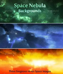 Space Nebula Background – GraphicRiver