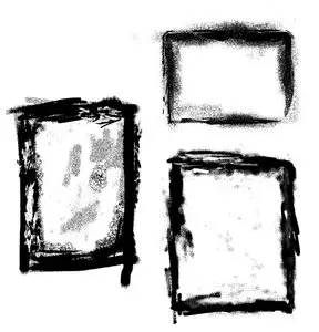 Grunge frame brushes and vectors