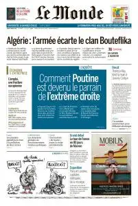 Le Monde du Jeudi 4 Avril 2019
