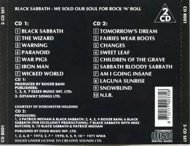 Black Sabbath - We Sold Our Soul For Rock 'N' Roll (1976)