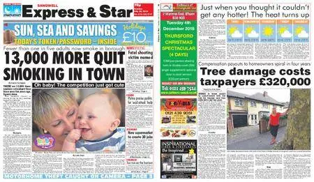 Express and Star Sandwell Edition – July 24, 2018