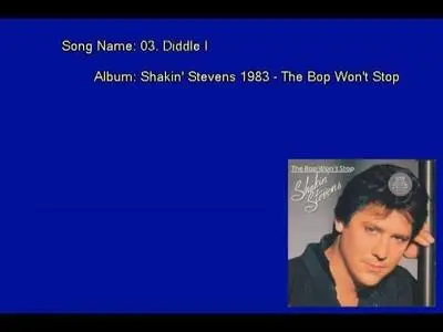 Shakin' Stevens - The Bop Won't Stop (1983) [Vinyl Rip 16/44 & mp3-320 + DVD] Re-up