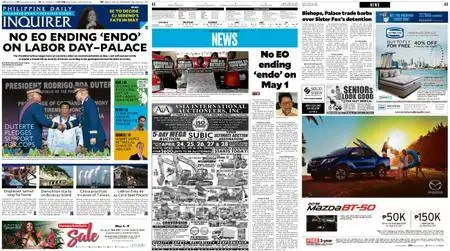 Philippine Daily Inquirer – April 20, 2018