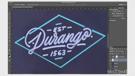 SkillShare - It's a Living: Lettering and Shading a Monoline Wordmark