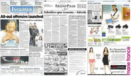 Philippine Daily Inquirer – June 19, 2008