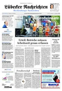 Lübecker Nachrichten Mecklenburg - 15. Mai 2019