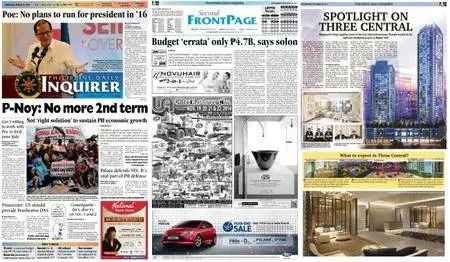 Philippine Daily Inquirer – October 29, 2014