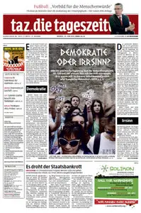 Tageszeitung TAZ vom 29 Juni 2015