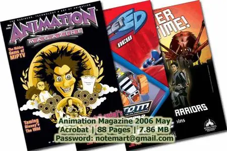 Notemart's Collection: Animation Magazine 2006 - Q2 (Repost)