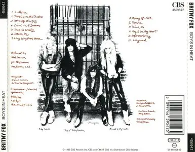 Britny Fox - Boys In Heat (1989)