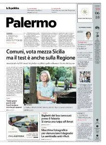 la Repubblica Palermo - 10 Giugno 2018