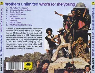 Brothers Unlimited - Who's For The Young (1970) {2008 Fallout} **[RE-UP]**