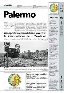 la Repubblica Palermo - 14 Gennaio 2018