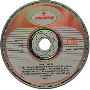10 CC - Ten Out Of 10 (1981)