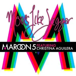 Maroon 5 featuring Christina Aguilera - Moves Like Jagger (Europe CD single) (2011) {A&M Octone}