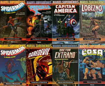 Librojuegos de Aventuras Marvel (8 tomos)