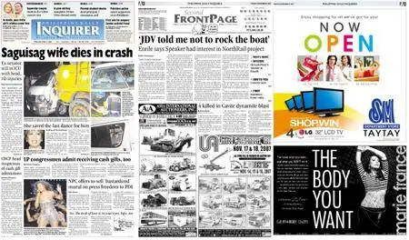 Philippine Daily Inquirer – November 09, 2007