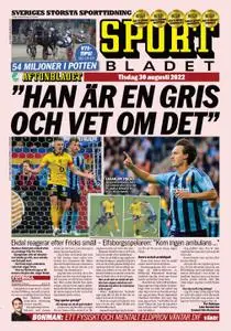 Sportbladet – 30 augusti 2022